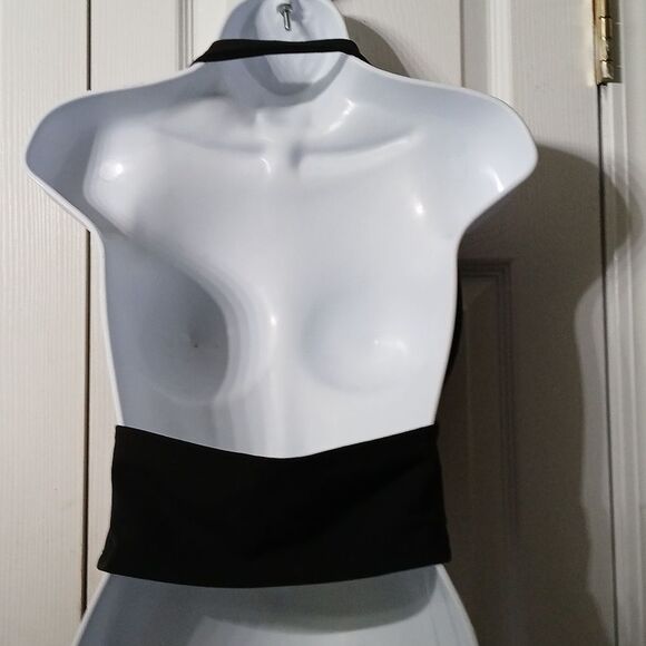 Wild Fable ButterBliss Halter LOW cut top  Sz XXL  NWT - Picture 4 of 5